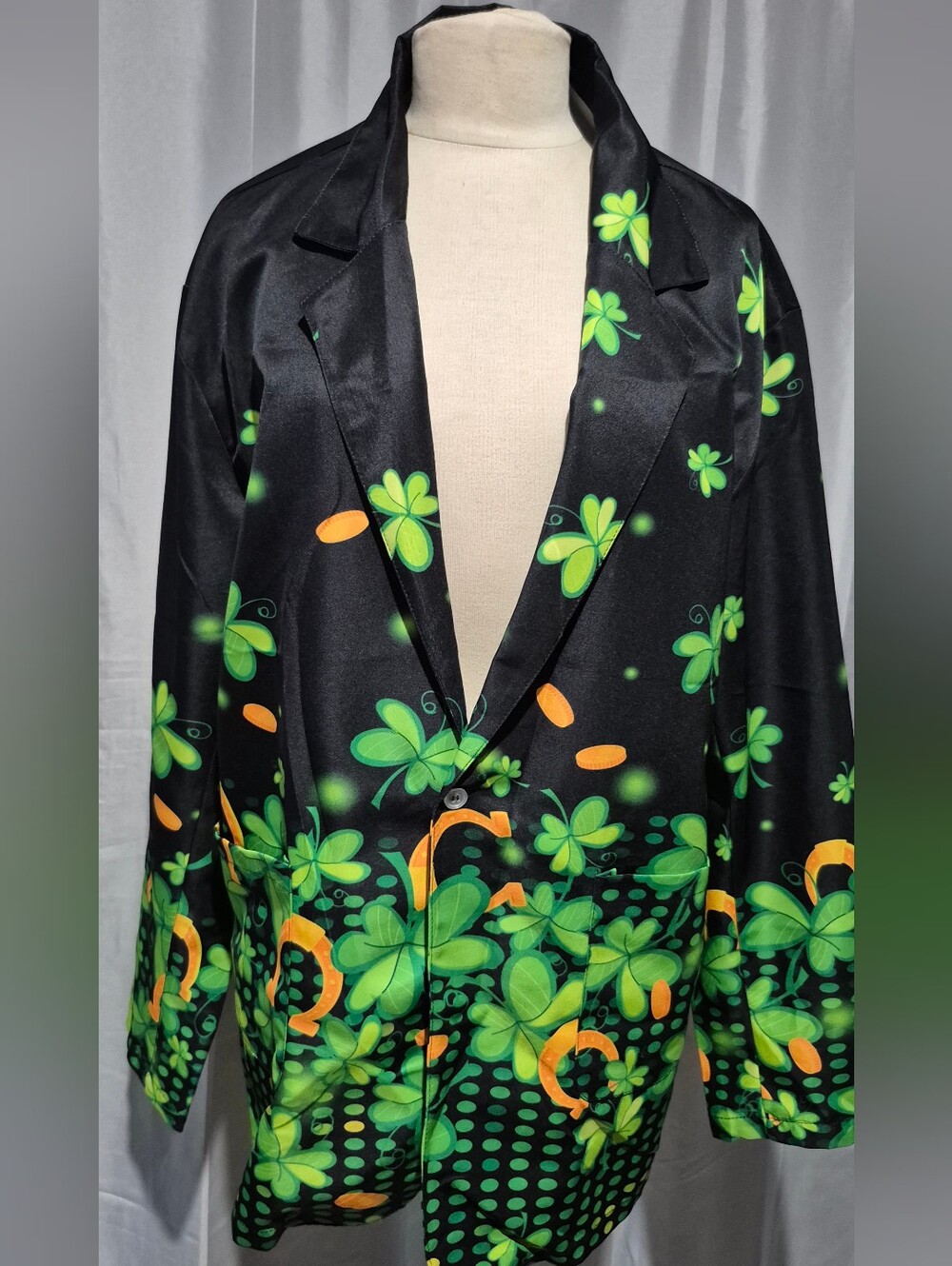 Shamrock Printed Blazer